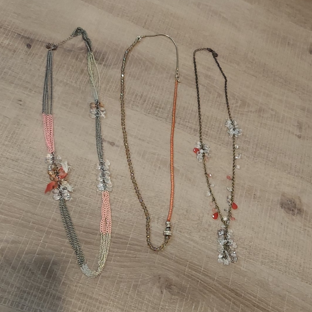 Set of 3 loft necklaces